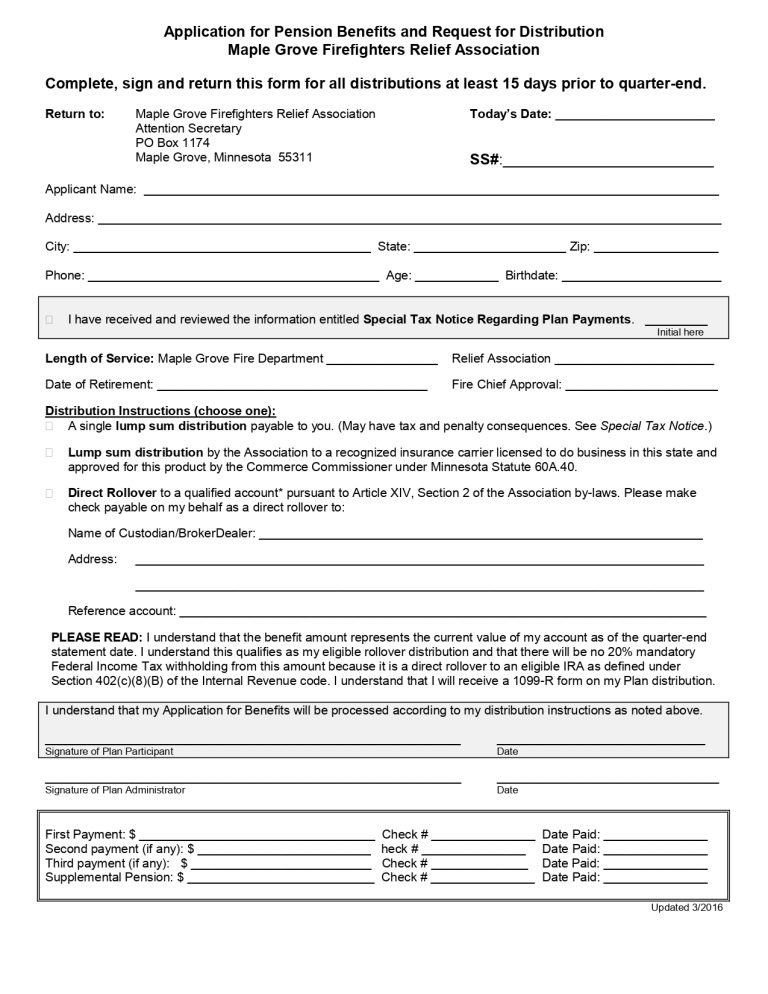 Request for Pension Benefits - Application v2016_page-0001